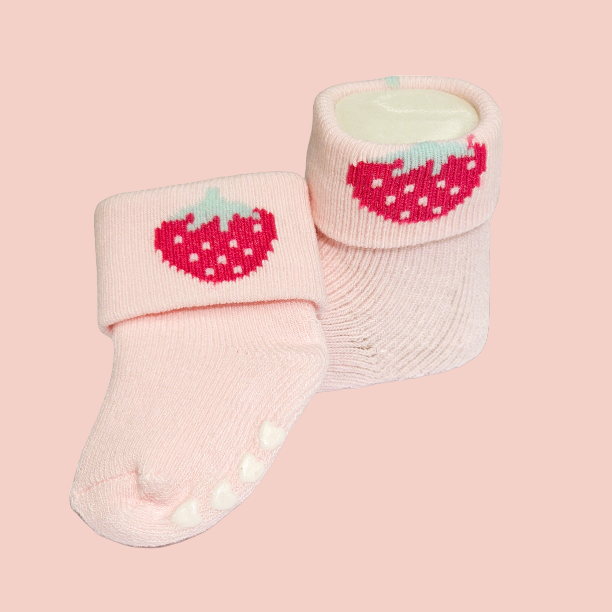 Hudson Pack of 3 Baby Girl Socks (0-6M)