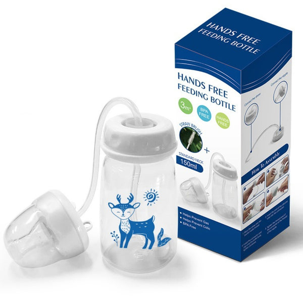 Hands Free Anti-Colic Feeding Bottle 150ml