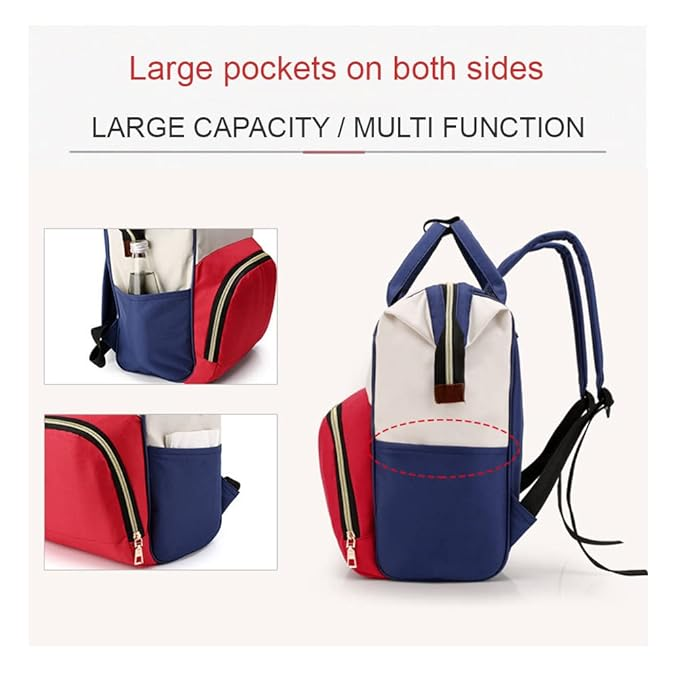 UmmiGo™- Large Capacity Diaper Backpack – Waterproof, Multi-Pocket & Stroller-Ready