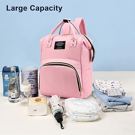 UmmiGo™- Large Capacity Diaper Backpack – Waterproof, Multi-Pocket & Stroller-Ready