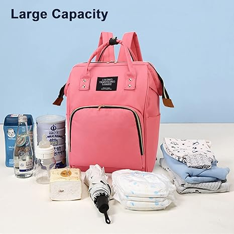 UmmiGo™- Large Capacity Diaper Backpack – Waterproof, Multi-Pocket & Stroller-Ready
