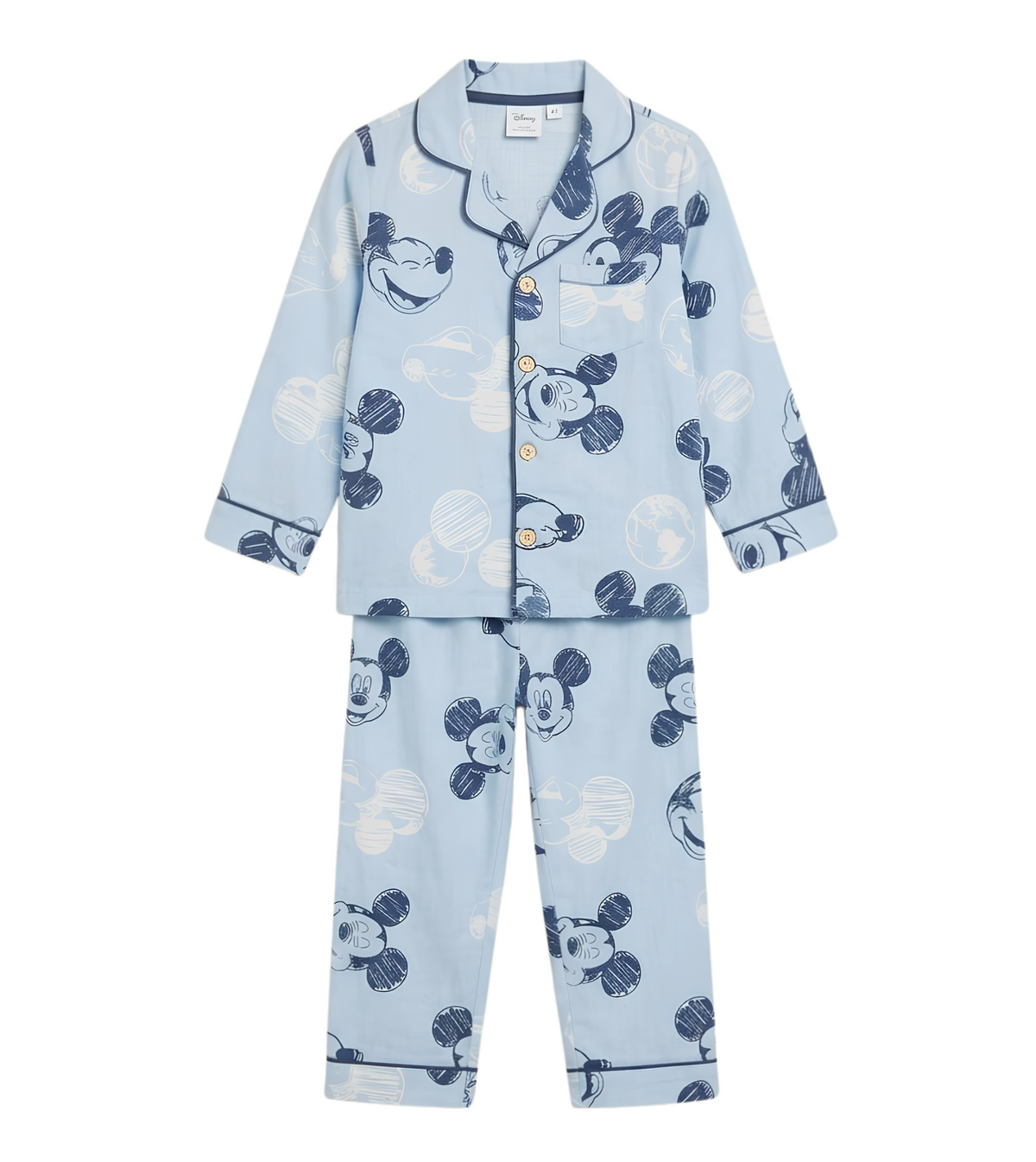Open Front Pyjama 1-6 Years
