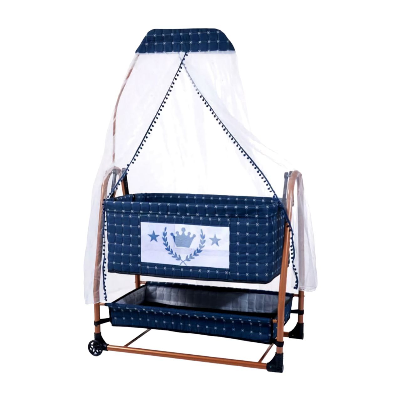 ALUC BEBE Baby Portable Swing Crib with Mosquito Net - Big