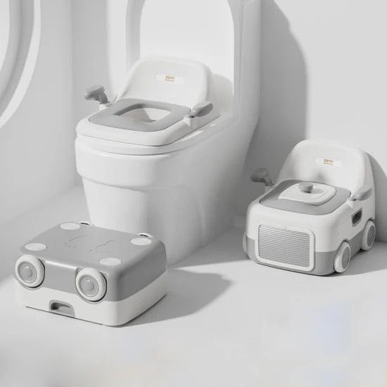 Baby 3in1 Potty Seat - Grey