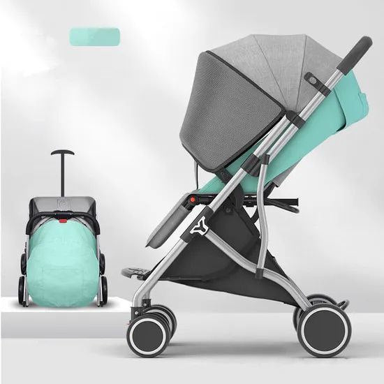 Baby Travel Stroller - Blue