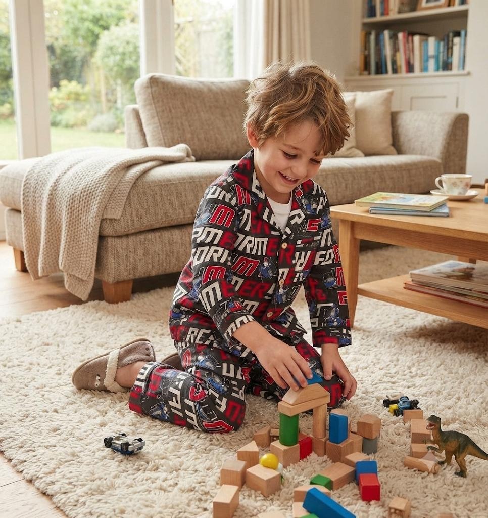 Front Open Pyjama 1-6 Years
