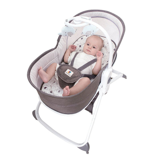 Mastela 6 in 1 Deluxe Multi Functional Bassinet - Elephant