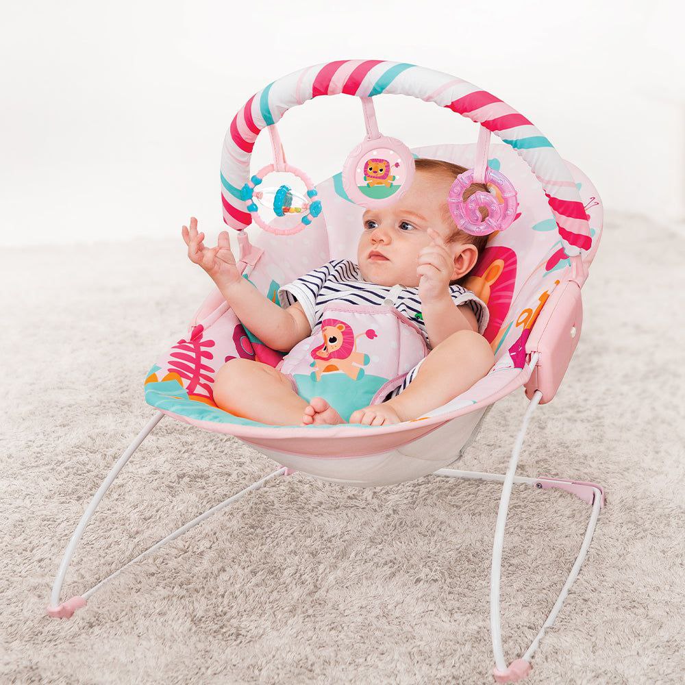 Mastela Musical & Soothing Vibration Bouncer - Lion