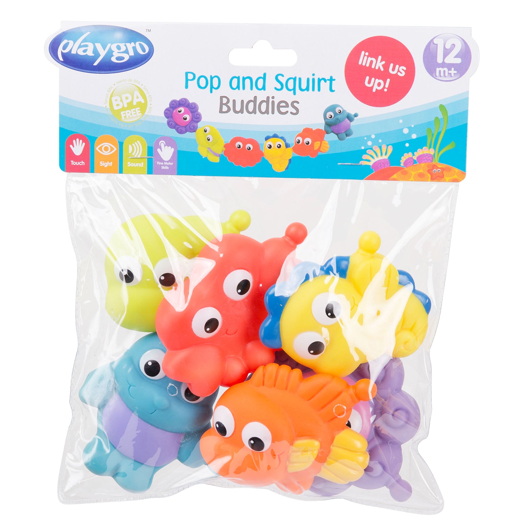 Playgro - Pop & Squirt Buddies