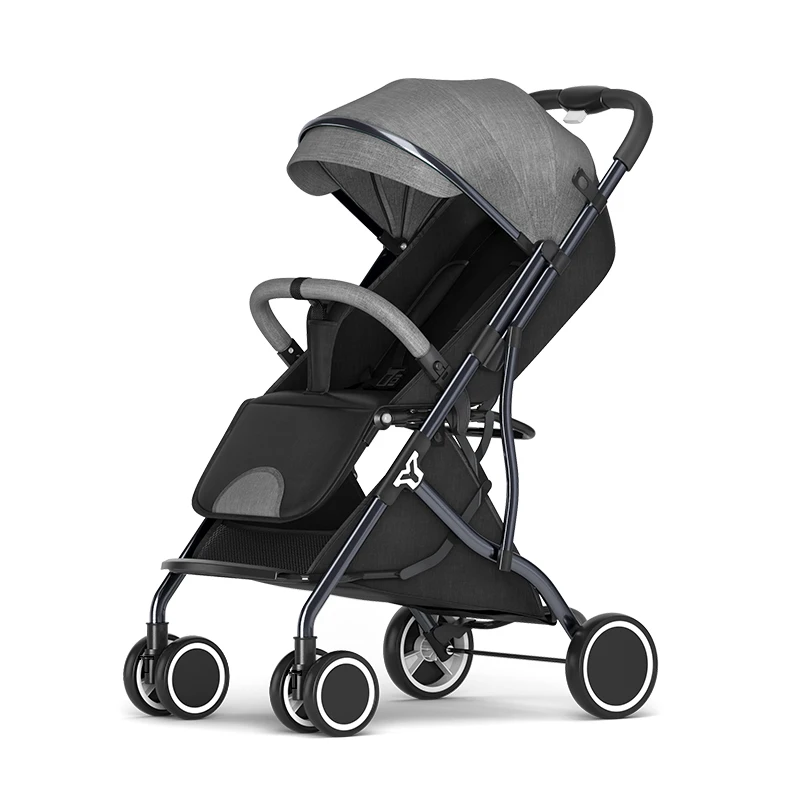 Baby Travel Stroller - Grey