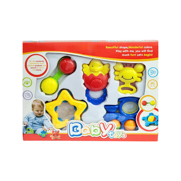 Baby Rattle Set 5 Pcs Set