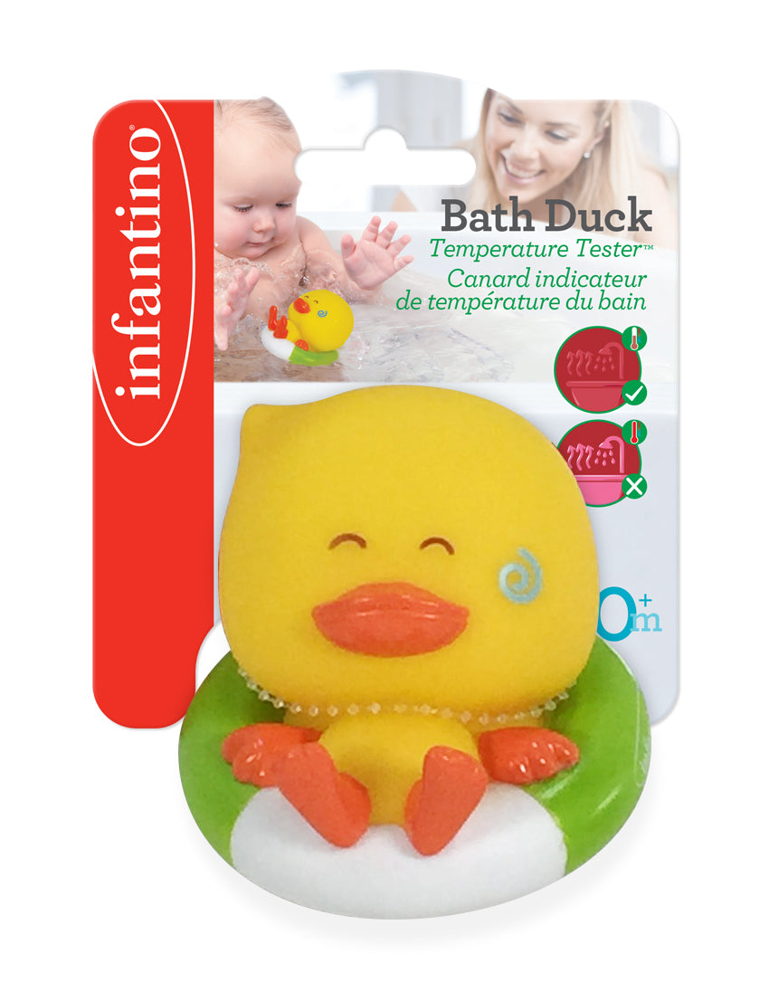 INFANTINO - Bath Duck Squirt & Temperature Tester