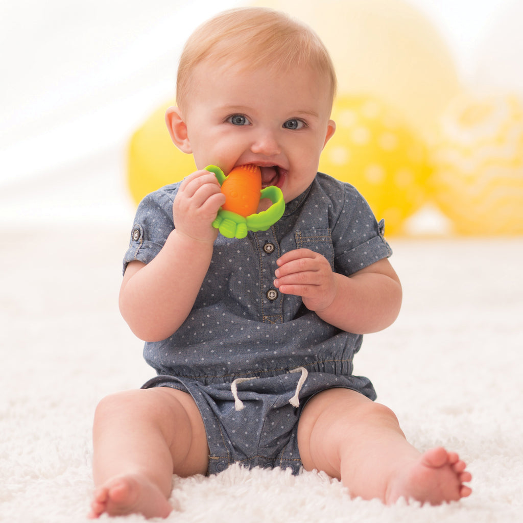 Infantino - Good Bites Textured Carrot Teether