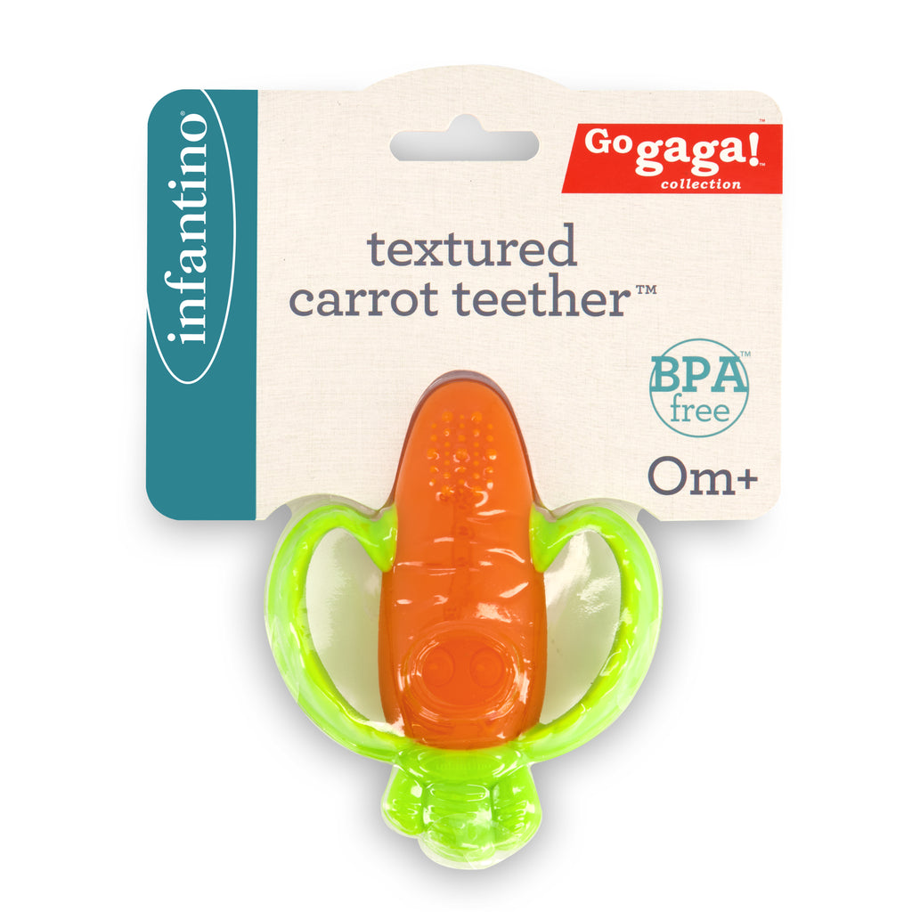 Infantino - Good Bites Textured Carrot Teether