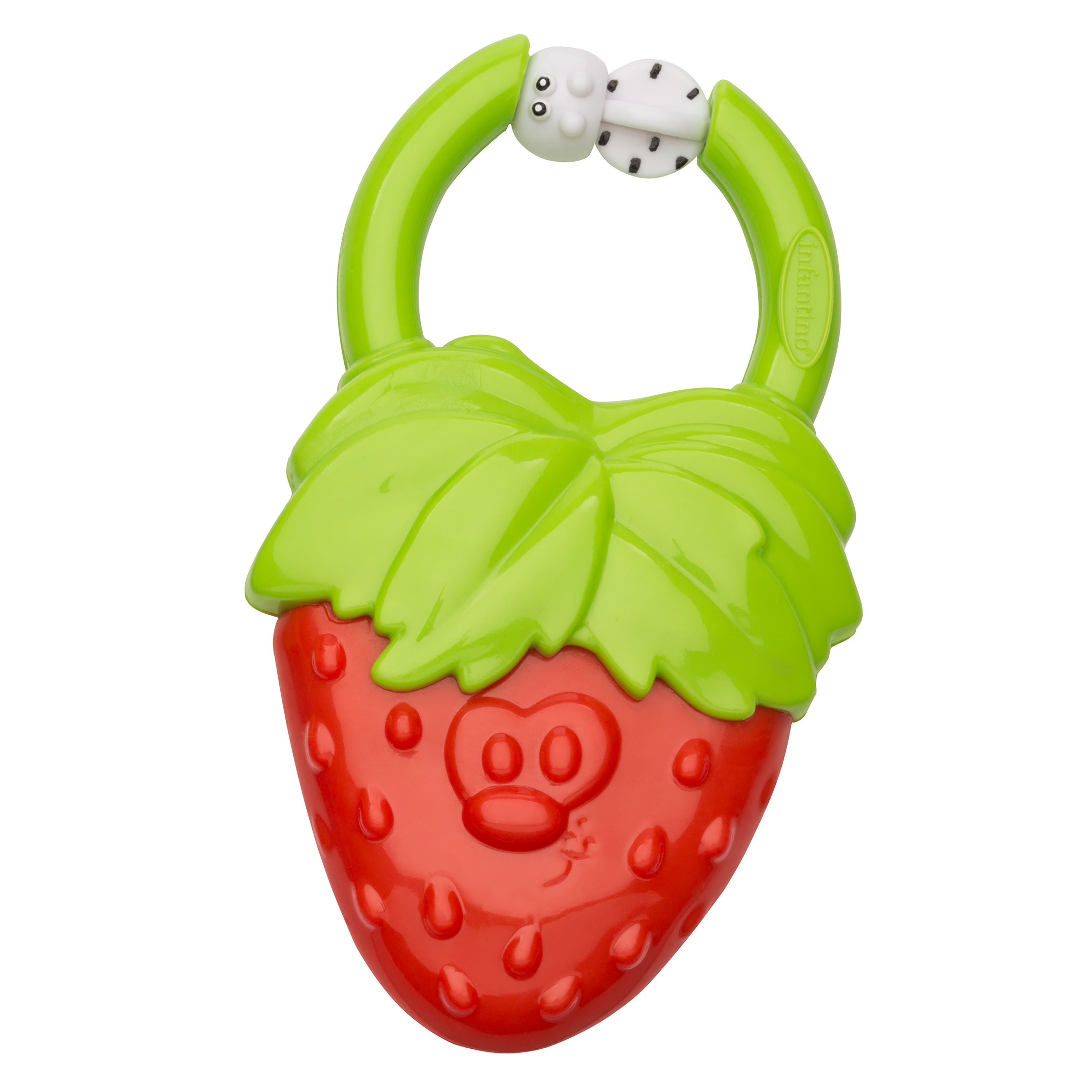 INFANTINO- Vibrating Teether - Strawberry