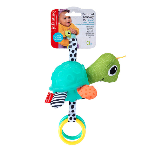 Infantino - Textured Sensory Pal - Turtle