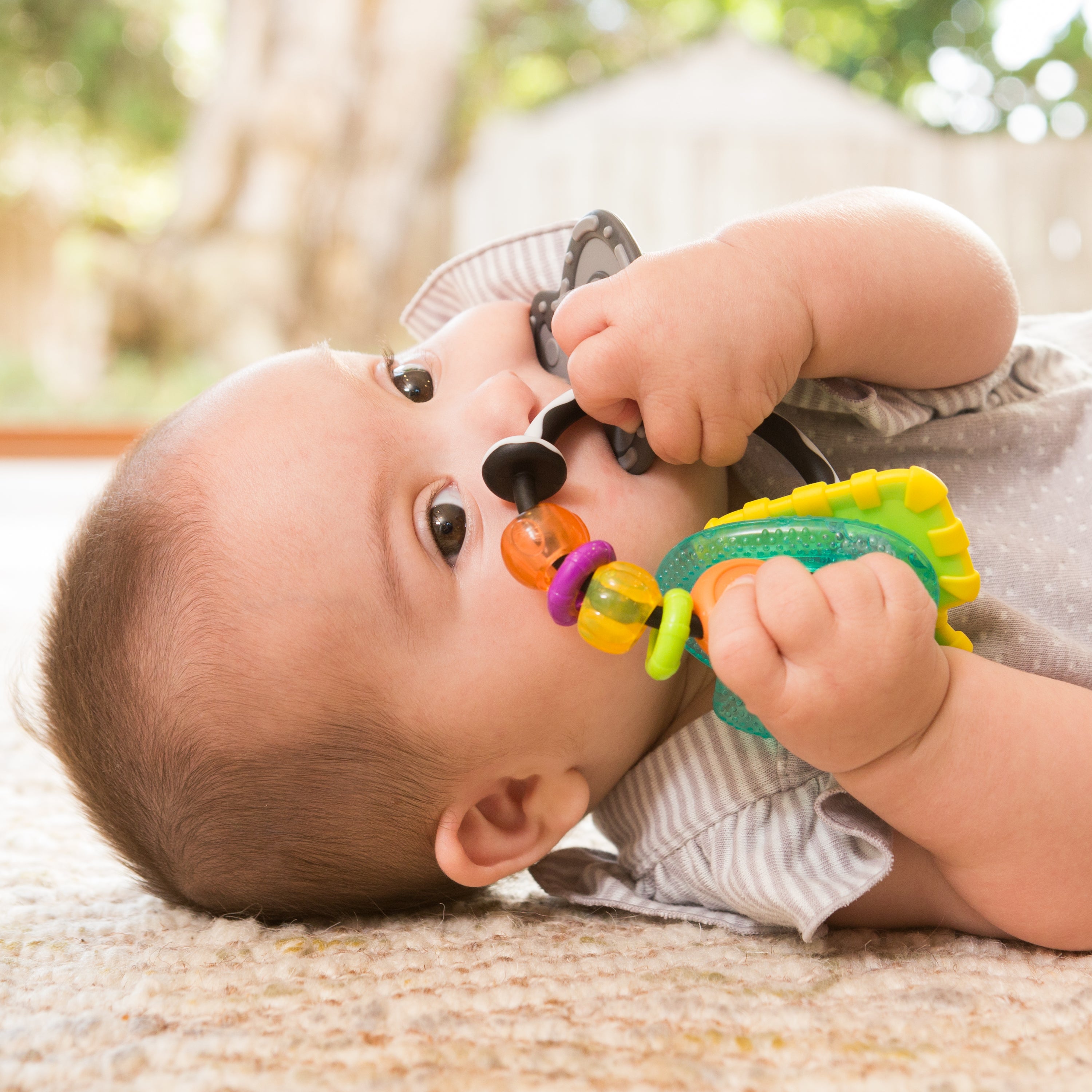 INFANTINO -  Slide & Chew Teether Keys