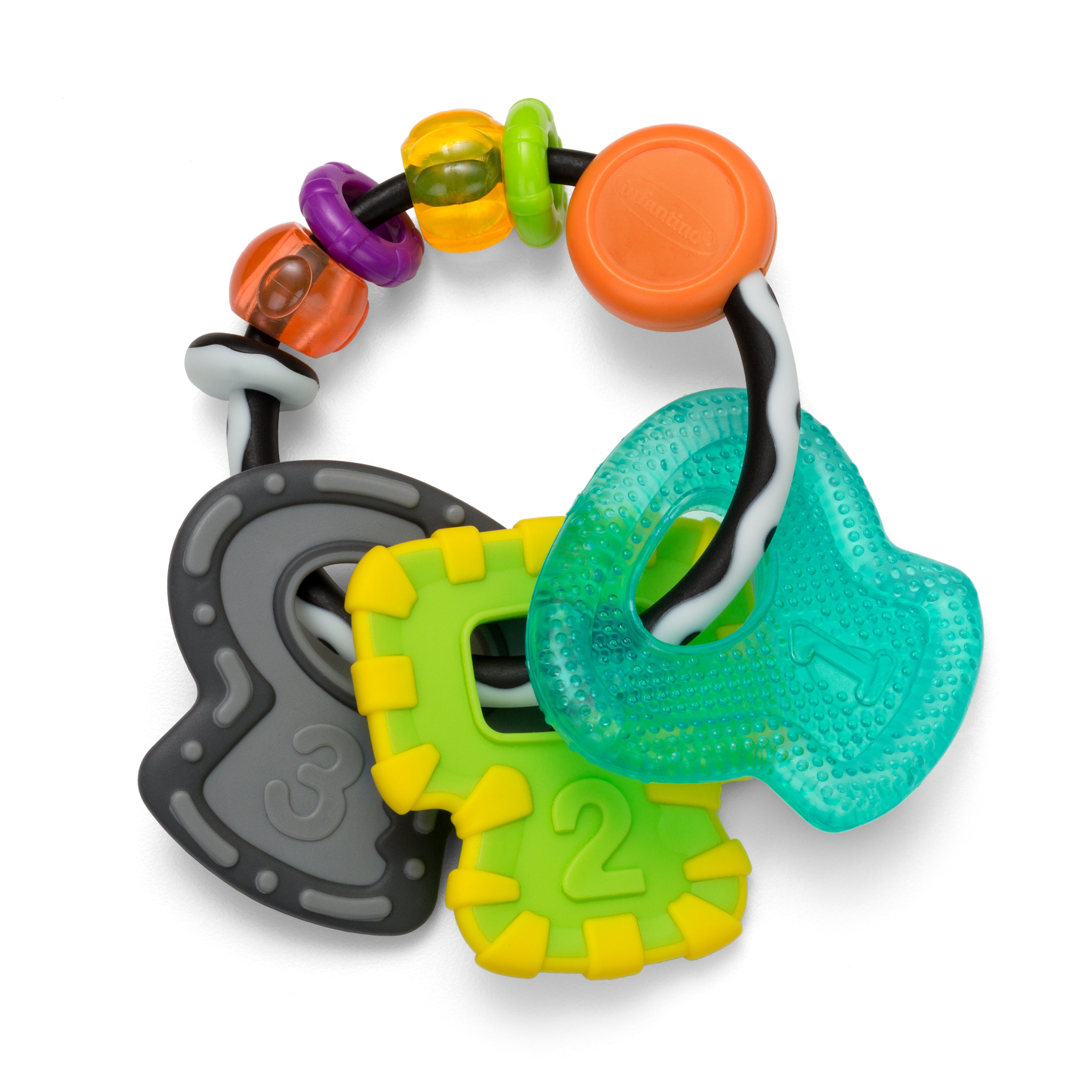 INFANTINO -  Slide & Chew Teether Keys