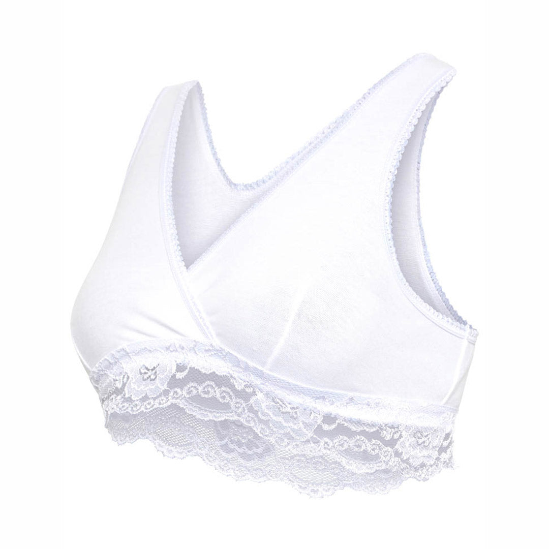 Carriwell Crossover Sleeping & Nursing Bra - White (Medium)