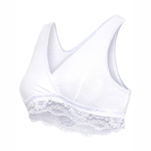 Carriwell Crossover Sleeping & Nursing Bra - White (Medium1)