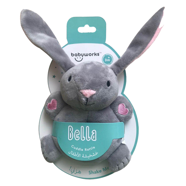 Baby Works - Bibibaby Cuddle Rattle (Bella The Bunny)