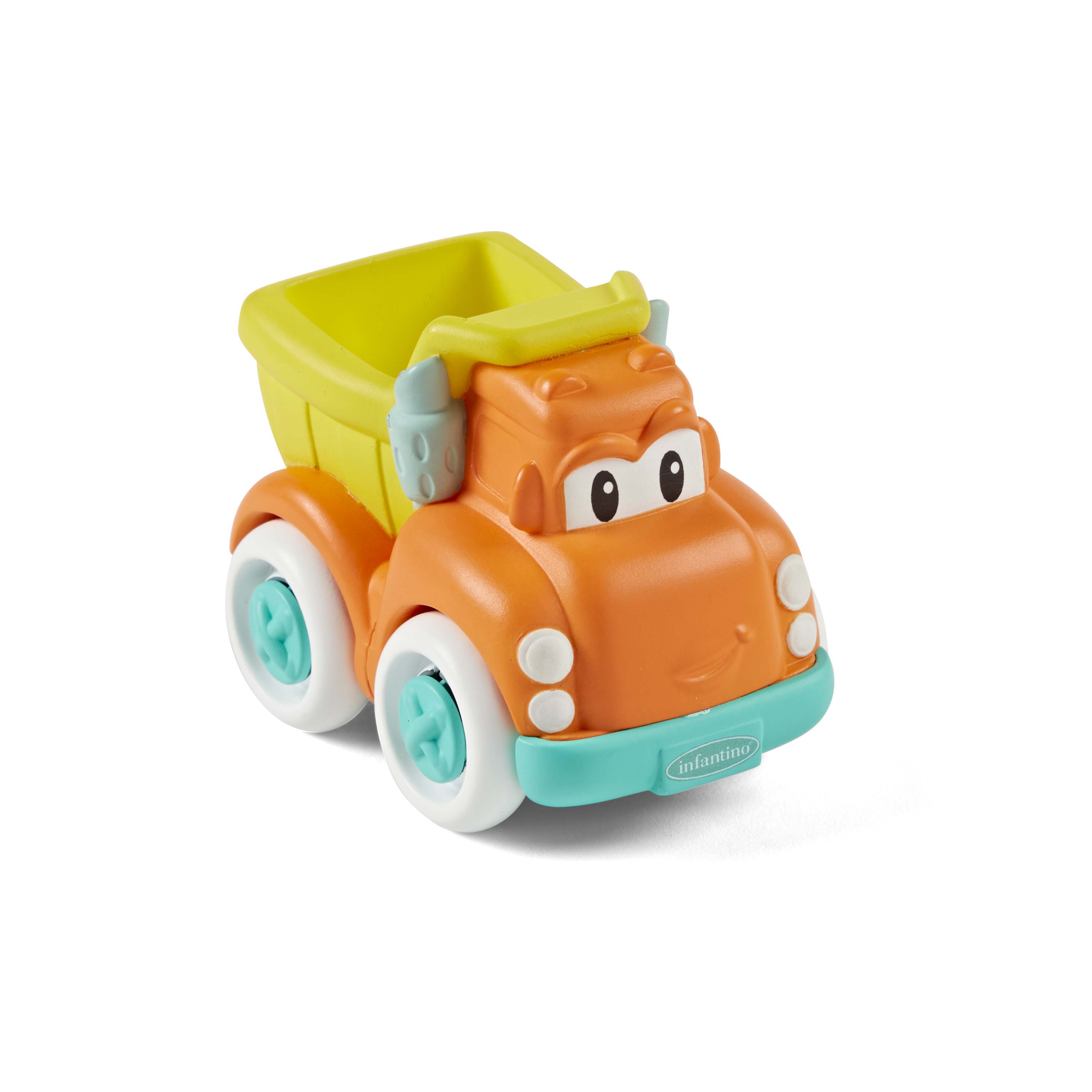 Infantino - Grip & Roll Soft Wheels - Dump Truck