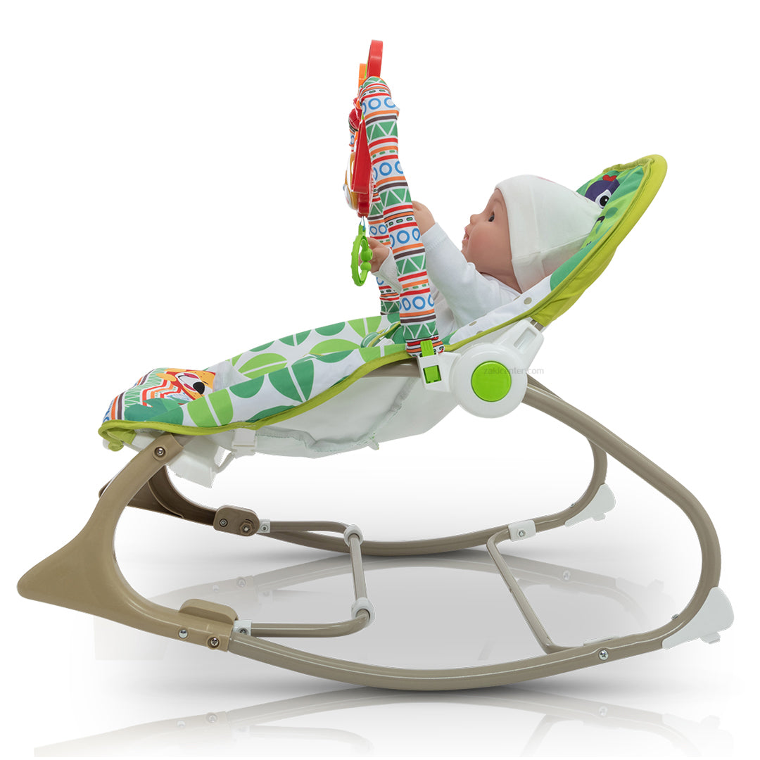 Baby Rocking Chair + Vibration - Giraffe