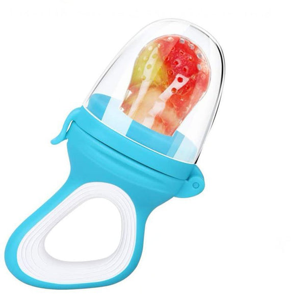 Baby Fresh Food Feeder Pacifier Silicone - Blue/Pink/Purple