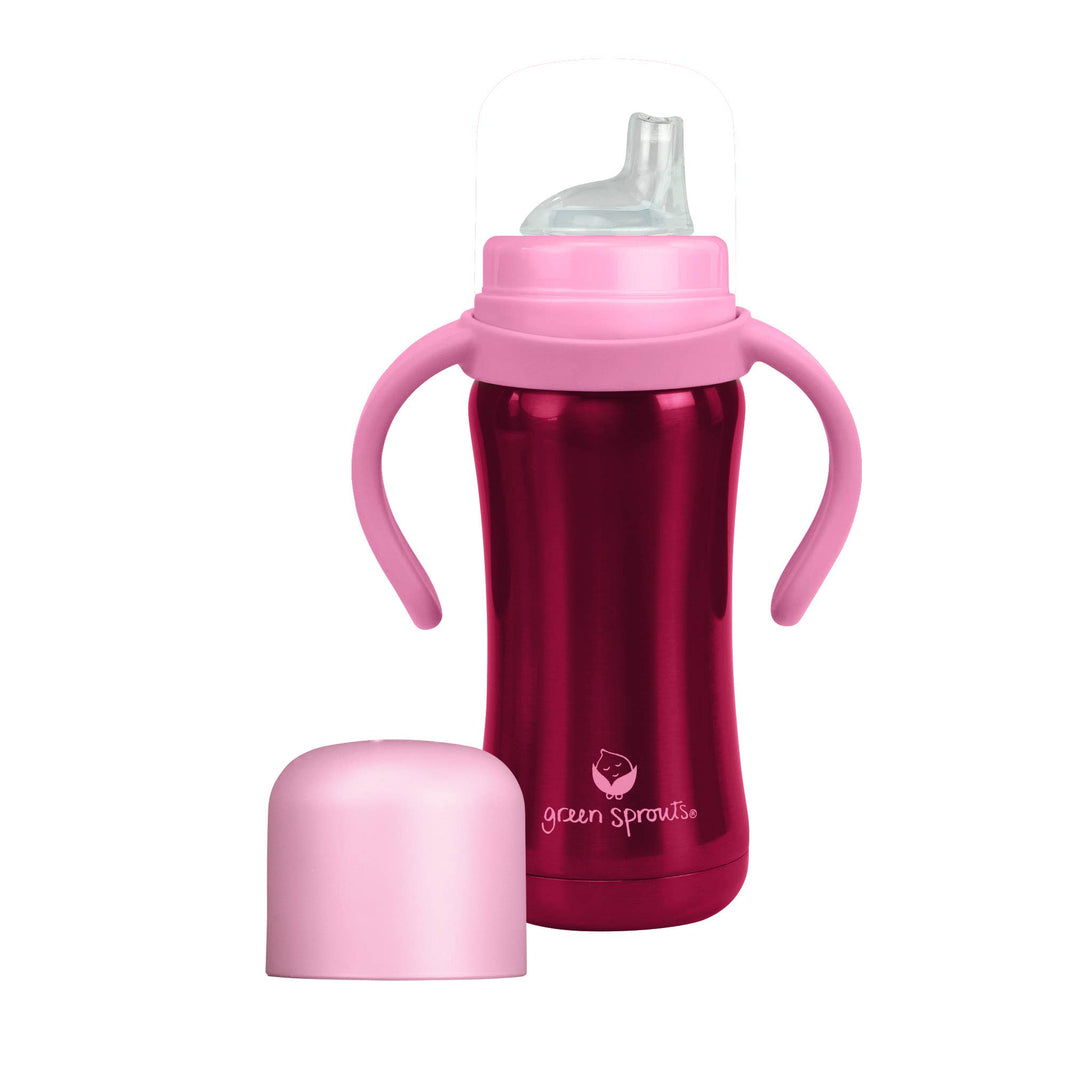 Green & Sprouts - Sippy Cup Stainless Steel 6oz - Pink