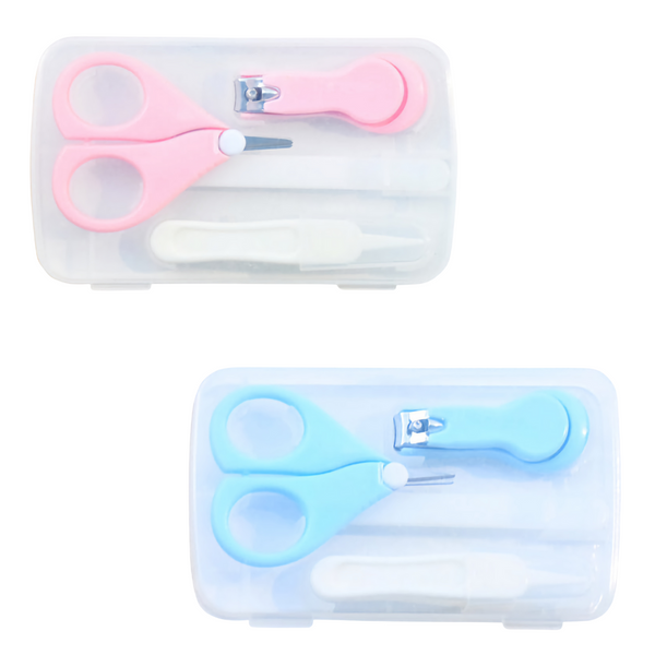 Baby Nail Grooming Set 4in1 - Blue/Pink (Small)