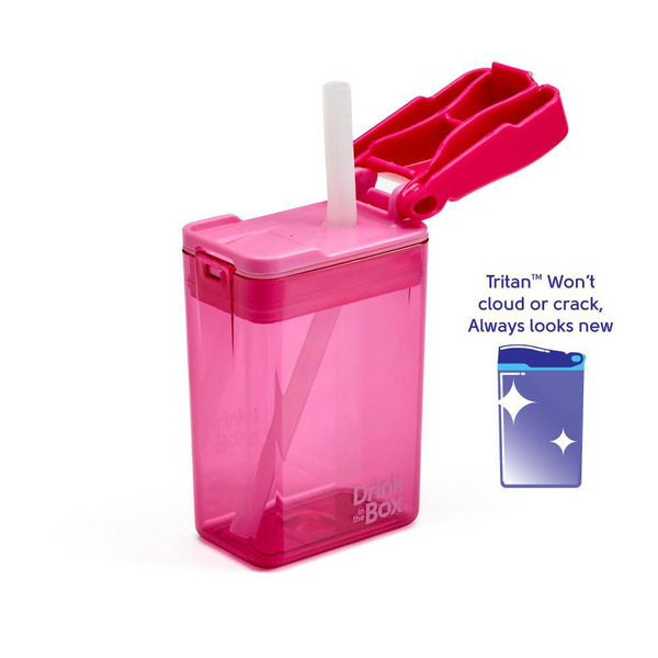 SnackBox - Drink and Juice Box 8oz (Pink)