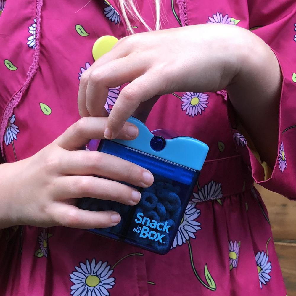 SnackBox - NEW Little Finger Friendly Snack Box (Blue)