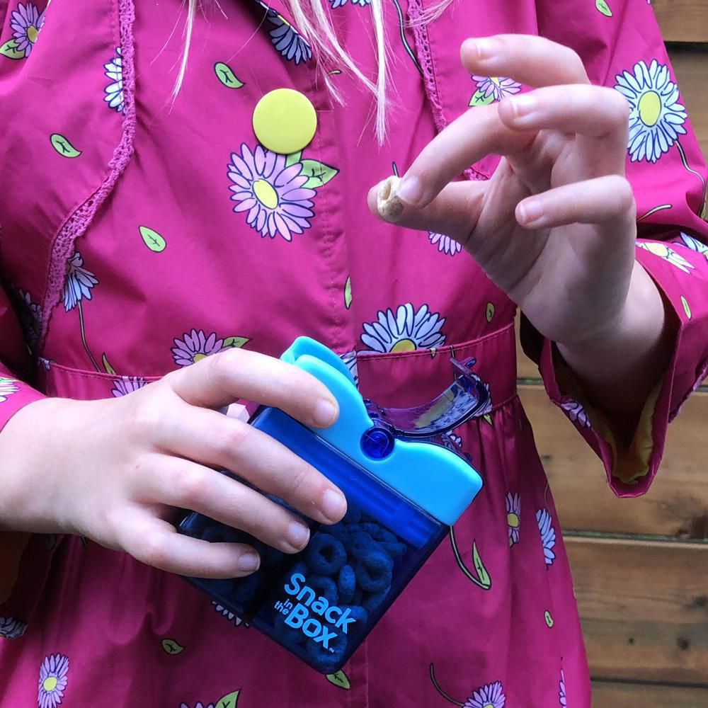 SnackBox - NEW Little Finger Friendly Snack Box (Blue)