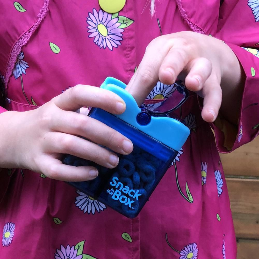 SnackBox - NEW Little Finger Friendly Snack Box (Blue)