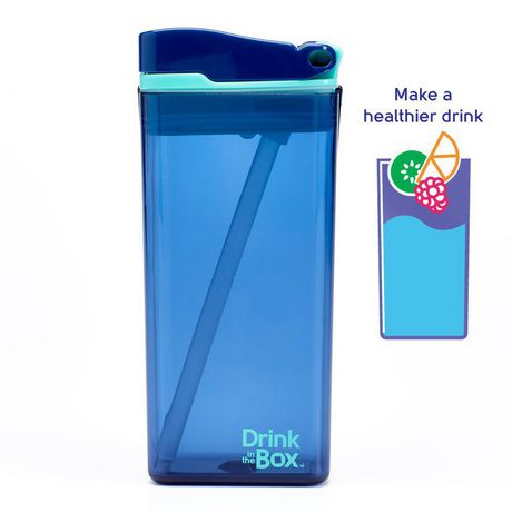 SnackBox - Drink and Juice Box 12oz (Blue)