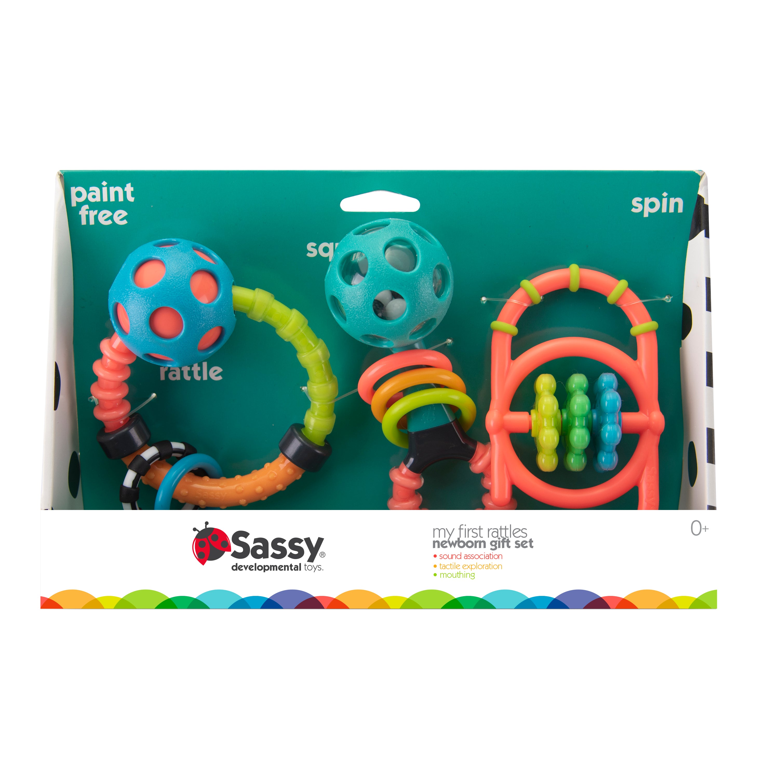 Sassy - My First Rattles Newborn Gift Set