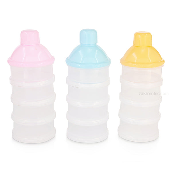 Baby Milk Powder Storage Bottle Box - 4 Layers