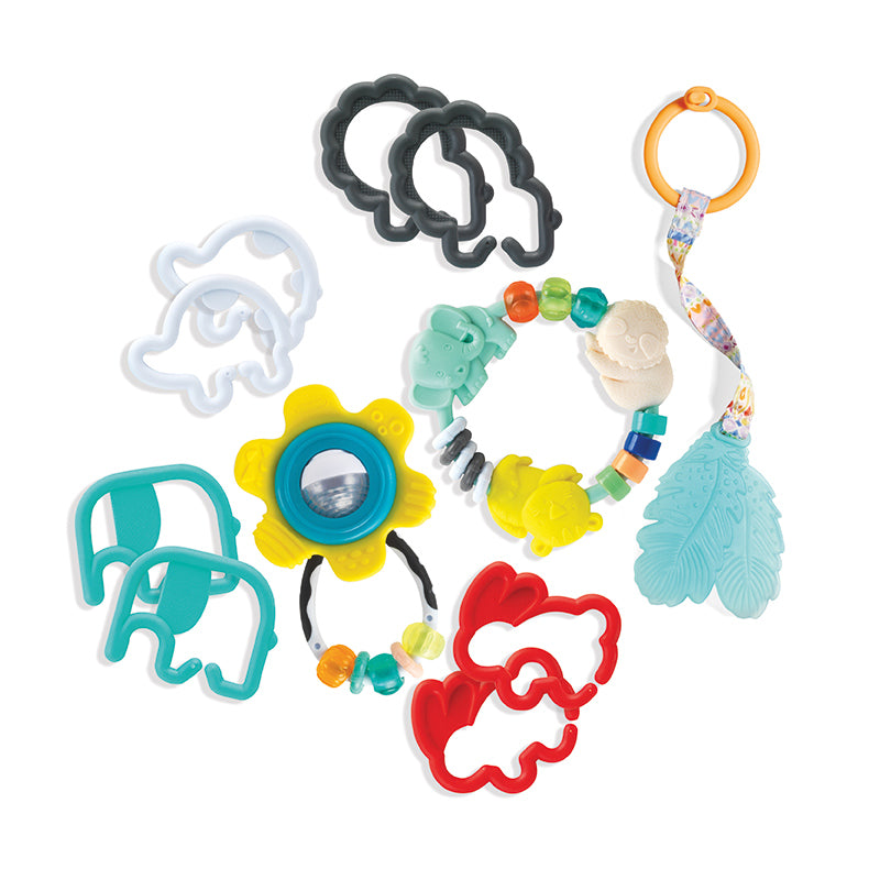 INFANTINO - Teether & Rattles Baby Gift Set