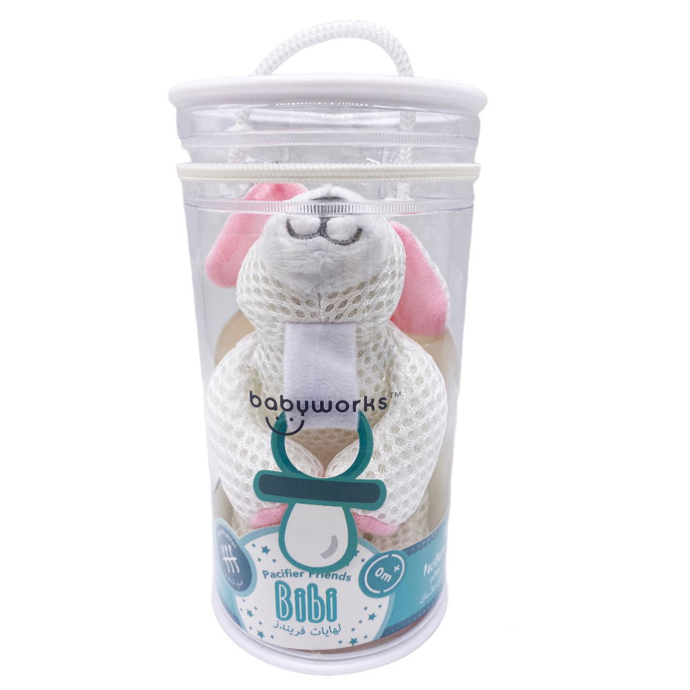 Baby Works - Pacifier Plush Holder (Bibi The Bunny)