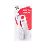 Tommee Tippee Essentials Baby Brush and Comb 2 pcs -White