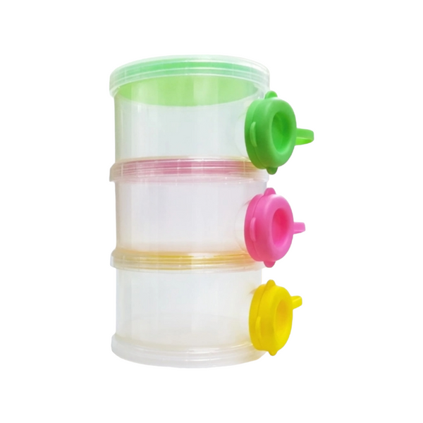 Baby Milk Powder Storage Bottle Box - 3 Layers