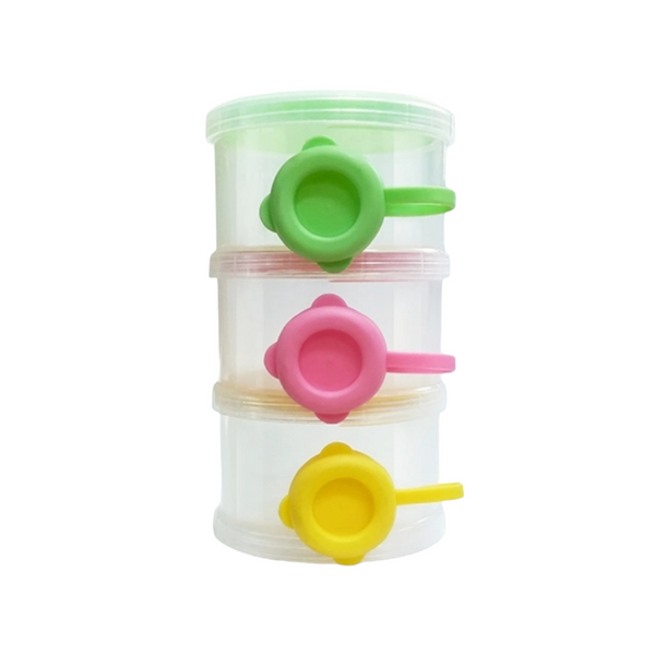 Baby Milk Powder Storage Bottle Box - 3 Layers