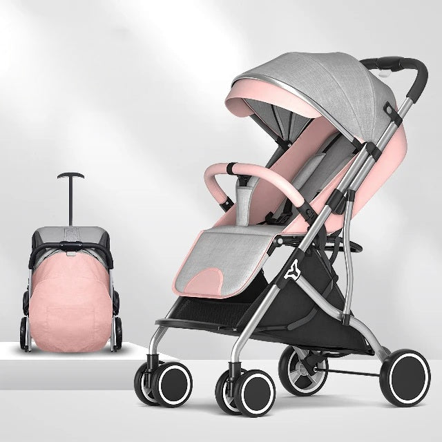 Baby Travel Stroller - Pink