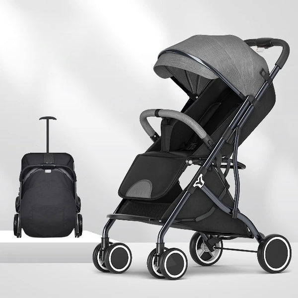 Baby Travel Stroller - Grey