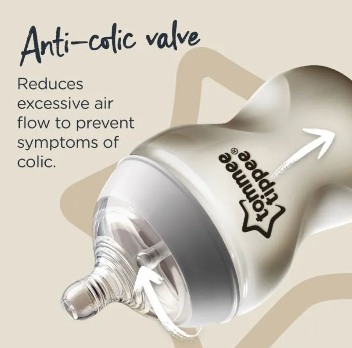 Tommee Tippee Closer to Nature Teats, Slow Flow x 2 - Clear