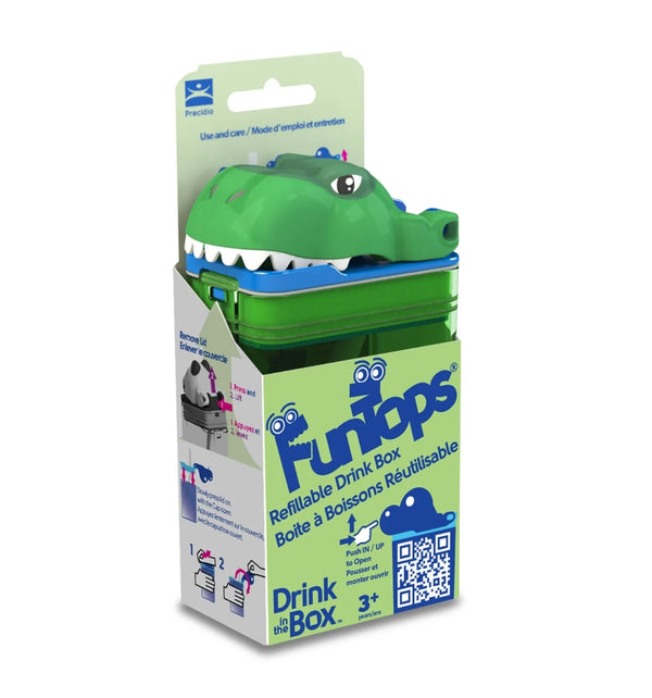 SnackBox - FunTops T-Rex - 8 oz/ 235 ml