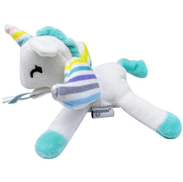 Baby Works - Pacifier Plush Holder (Unie The Unicorn)