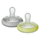 Tommee Tippee Closer To Nature Night Time Soother, Pack of 2,  (6-18 months)