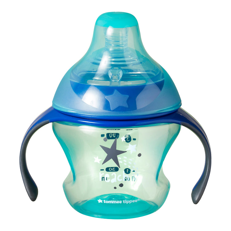 Tommee Tippee Transition Cup, 150ml-Blue/Pink