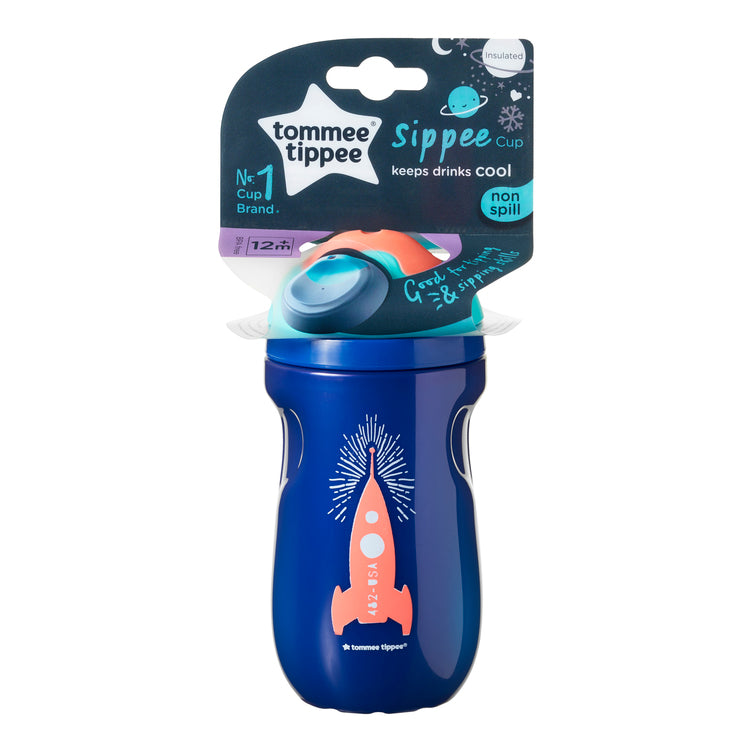 Tommee Tippee Insulated Drinking Cup, 260ml - Blue/Purple